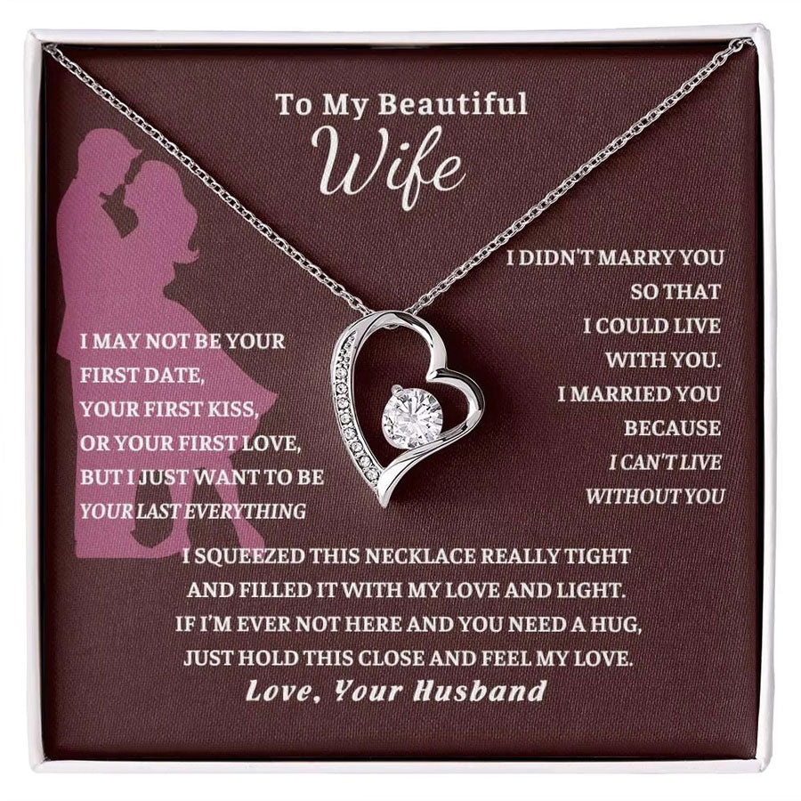 "To My Wife" Necklace - A Loving Gift